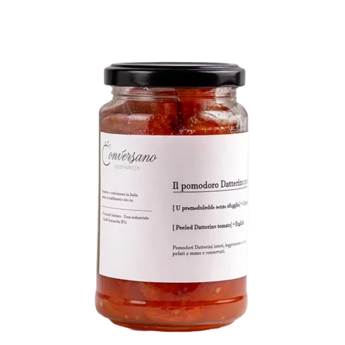 Pomodoro datterino pelato in acqua